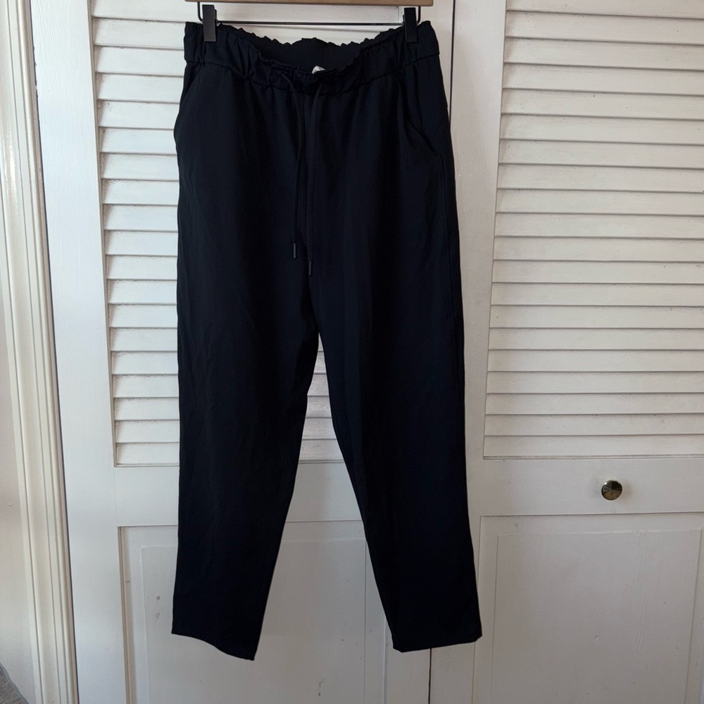 Lululemon Stretch High-Rise Pant 7/8 Length Black size 8 Sporty Outdoor - Picture 2 of 4